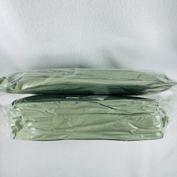 Zzlpp Flat & Fitted Sheets 1 Each Green - 100% Polyester Queen Size NIB - Picture 2 of 5